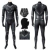 Captain America Civil War Cosplay Suit Black Panther T'Challa Jumpsuit