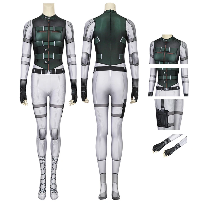Yelena Belova Jumpsuit Black Widow 2020 Cosplay Costume 1 Yelena Belova Jumpsuit Black Widow 2020 Cosplay Costume