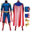 The Boys Cosplay Suit The Homelander Jumpsuit Costume For Adult