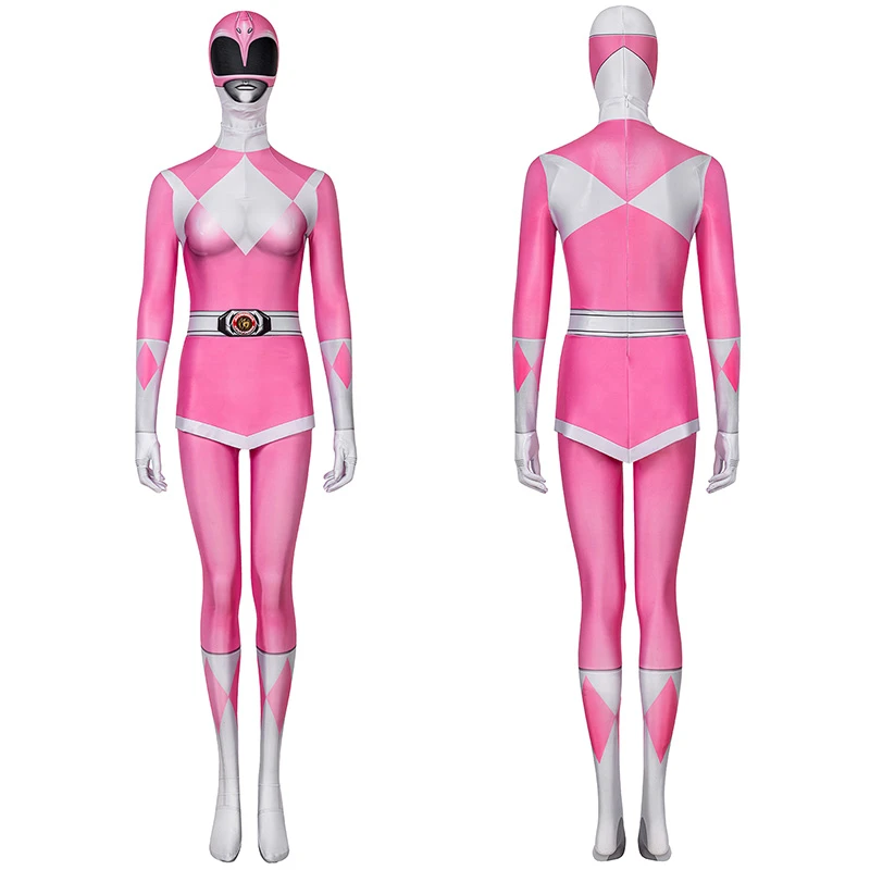 Pink Ranger Costume Mighty Morphin Power Rangers Cosplay Suit 1 Pink Ranger Costume Mighty Morphin Power Rangers Cosplay Suit