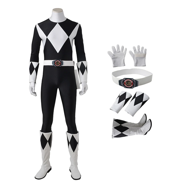 Goushi Mammoth Ranger Costume Black Mighty Morphin' Power Rangers Cosplay Costumes 1 Goushi Mammoth Ranger Costume Black Mighty Morphin' Power Rangers Cosplay Costumes
