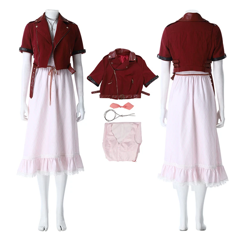 Top Alice Costume Final Fantasy VII Remake Cosplay Costume 1 Top Alice Costume Final Fantasy VII Remake Cosplay Costume