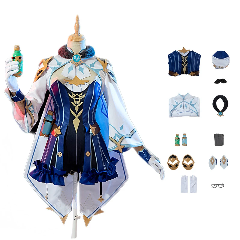 Genshin Impact Sucrose Cosplay Costume 1 Genshin Impact Sucrose Cosplay Costume