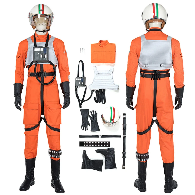 Star Wars Costumes Luke Skywalker X-Wing Pilot Fighter Cosplay Costume 1 Star Wars Costumes Luke Skywalker X-Wing Pilot Fighter Cosplay Costume