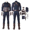 Captain America Costumes Avengers Infinity War Steve Rogers Cosplay Costume