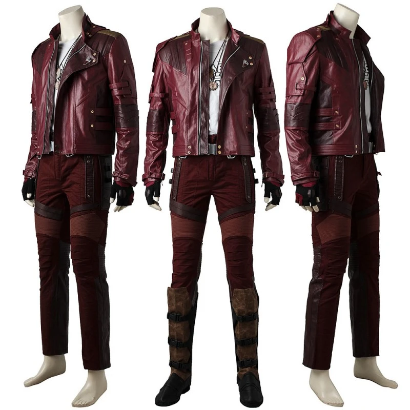 Guardians Of The Galaxy 2 Cosplay Costumes Star-Lord Costume Upgraded Version 2 Guardians Of The Galaxy 2 Cosplay Costumes Star-Lord Costume Upgraded Version - Image 2