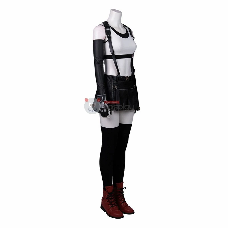 Tifa Costume Final Fantasy VII Remake Cosplay Costume Full Set 3 Tifa Costume Final Fantasy VII Remake Cosplay Costume Full Set - Image 3