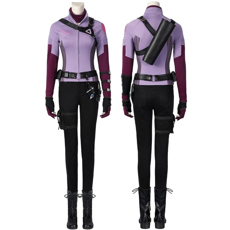 Kate Bishop Costume Young Avengers Hawkeye Cosplay Suit 2 Kate Bishop Costume Young Avengers Hawkeye Cosplay Suit - Image 2