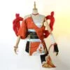 Genshin Impact Yoimiya Cosplay Costume Deluxe Version Full Set