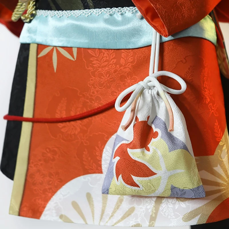 Genshin Impact Yoimiya Cosplay Costume Deluxe Version Full Set 17 Genshin Impact Yoimiya Cosplay Costume Deluxe Version Full Set - Image 17