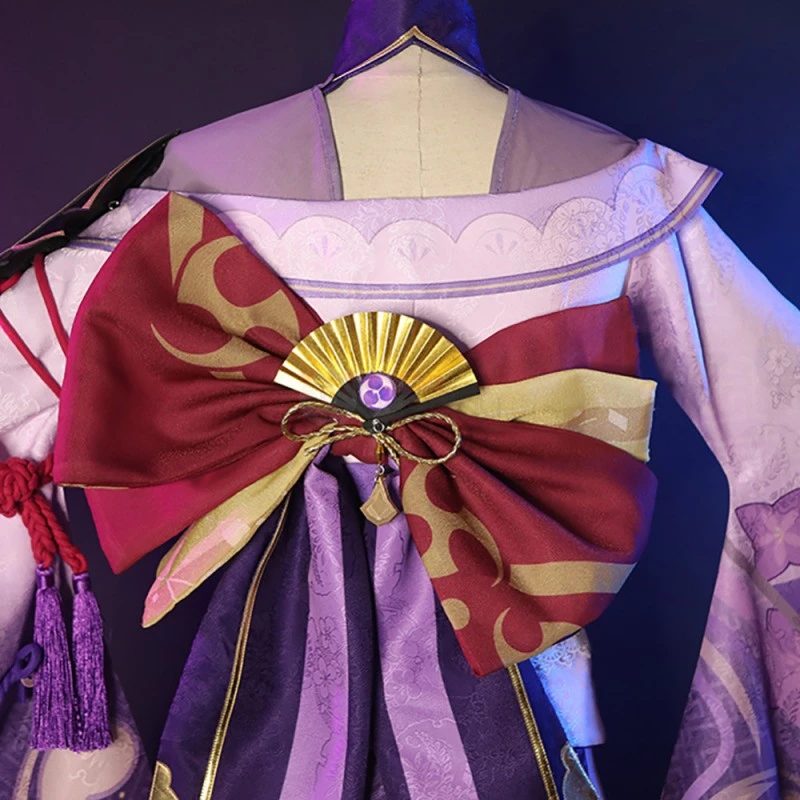 Baal Costume Genshin Impact Raiden Cosplay Suit 8 Baal Costume Genshin Impact Raiden Cosplay Suit - Image 8