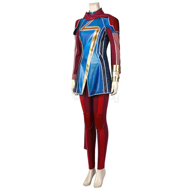 Kamala Khan Costume Ms. Marvel Cosplay Suits 5 Kamala Khan Costume Ms. Marvel Cosplay Suits - Image 5
