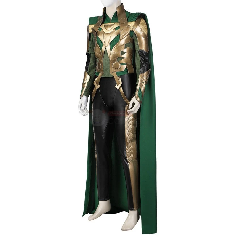 Loki Costume Movie Thor 1 Cosplay Suits 3 Loki Costume Movie Thor 1 Cosplay Suits - Image 3