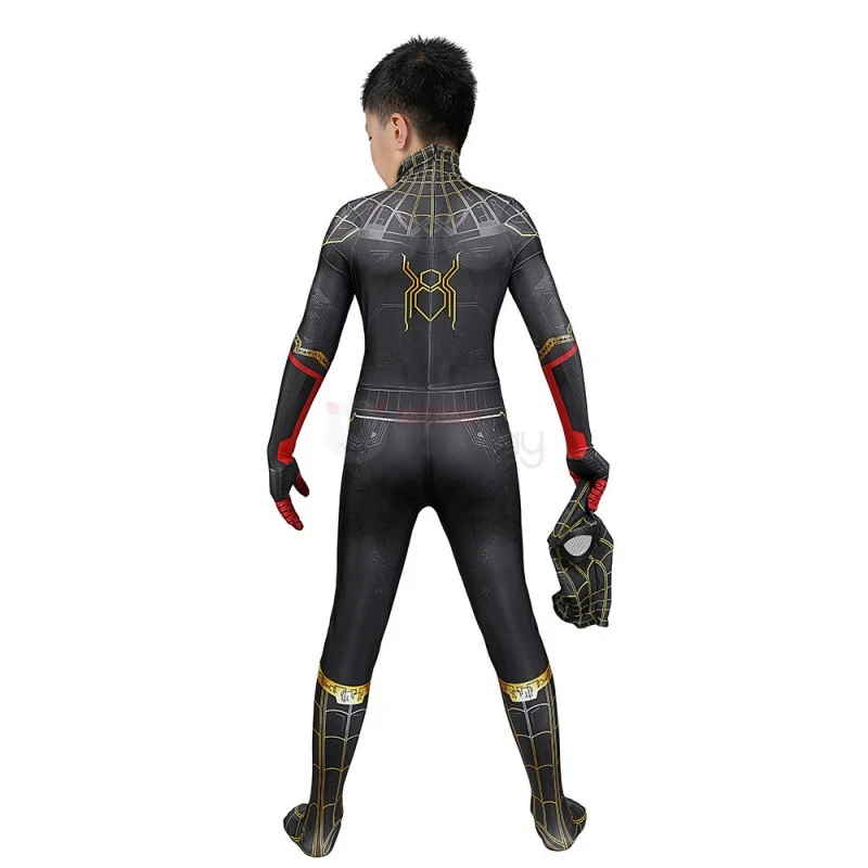 Spider-Man 3 No Way Home Peter Parker Cosplay Costume For Kids 5 Spider-Man 3 No Way Home Peter Parker Cosplay Costume For Kids - Image 5