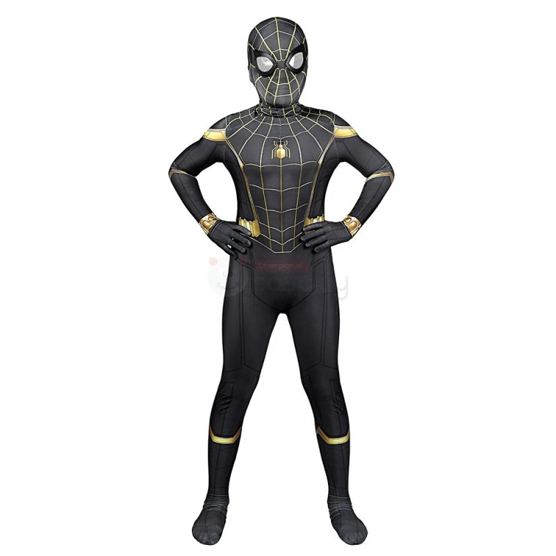 Spiderman Peter Parker Costume Spider-Man No Way Home Cosplay Suit For Kids 3 Spiderman Peter Parker Costume Spider-Man No Way Home Cosplay Suit For Kids - Image 3