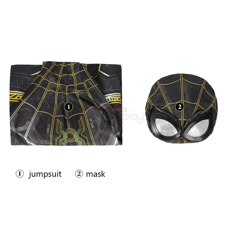 Spider-Man 3 No Way Home Peter Parker Cosplay Costume For Kids 20 Spider-Man 3 No Way Home Peter Parker Cosplay Costume For Kids - Image 20