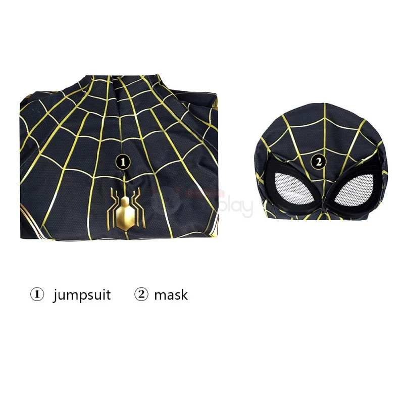 Spiderman Peter Parker Costume Spider-Man No Way Home Cosplay Suit For Kids 18 Spiderman Peter Parker Costume Spider-Man No Way Home Cosplay Suit For Kids - Image 18