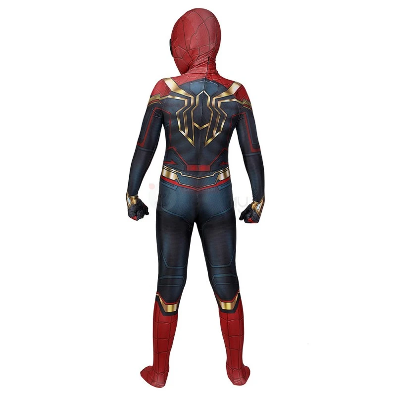 Kids Spider-Man 3 No Way Home Peter Parker Cosplay Costumes 4 Kids Spider-Man 3 No Way Home Peter Parker Cosplay Costumes - Image 4