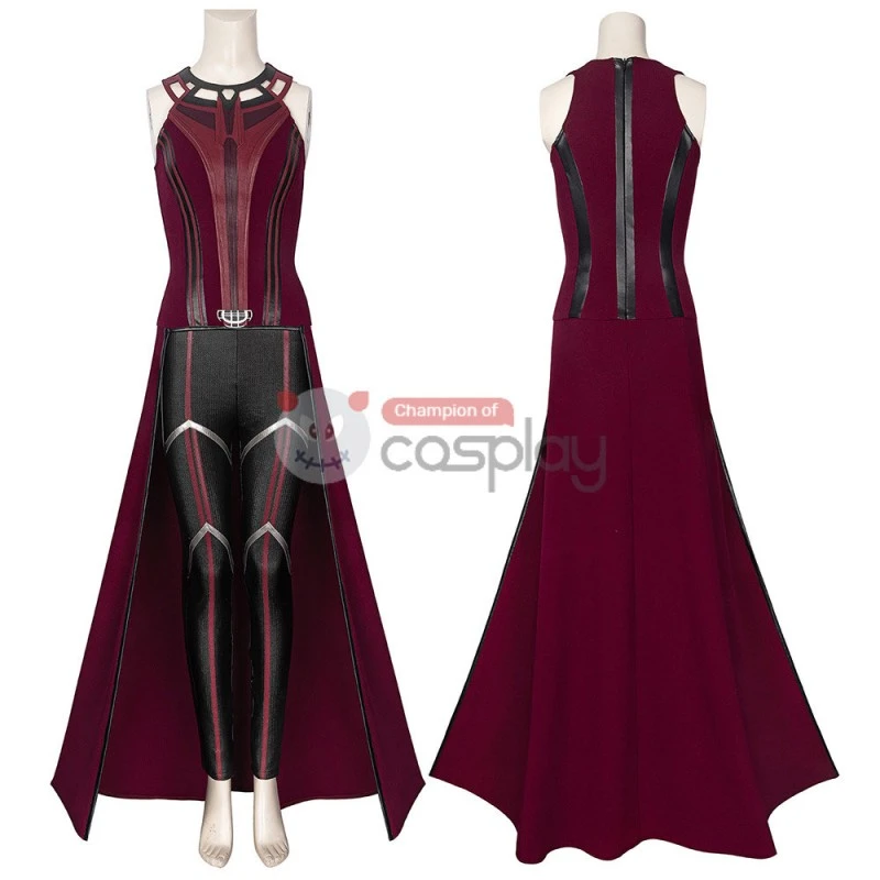 2021 Wanda Costume WandaVision New Cosplay Wanda Maximoff Scarlet Witch Suit 16 2021 Wanda Costume WandaVision New Cosplay Wanda Maximoff Scarlet Witch Suit - Image 16