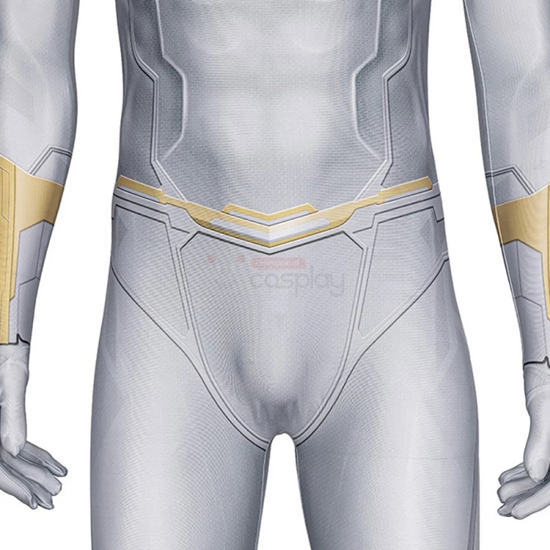 White Vision Costume 2021 WandaVision Jumpsuit New Wanda Maximoff Scarlet Witch Suit 9 White Vision Costume 2021 WandaVision Jumpsuit New Wanda Maximoff Scarlet Witch Suit - Image 9