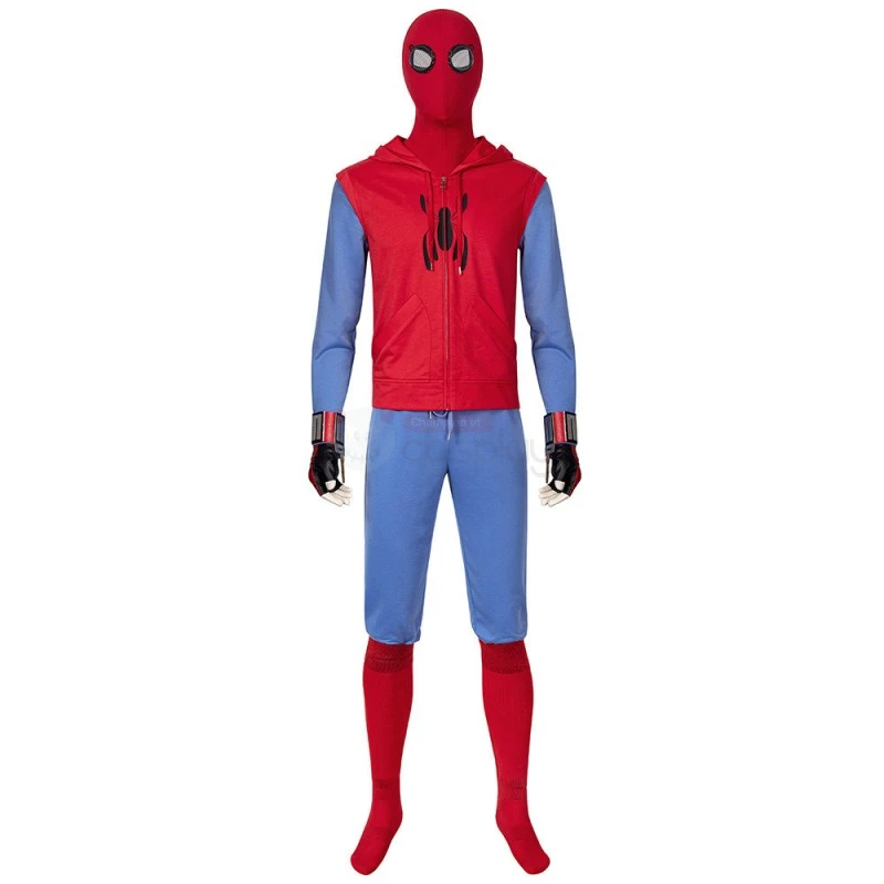 Spiderman Costume Spider-Man Homecoming Peter Parker Cosplay Suit 2 Spiderman Costume Spider-Man Homecoming Peter Parker Cosplay Suit - Image 2