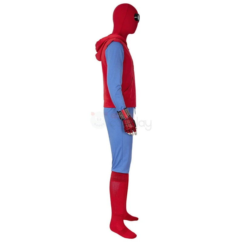 Spiderman Costume Spider-Man Homecoming Peter Parker Cosplay Suit 4 Spiderman Costume Spider-Man Homecoming Peter Parker Cosplay Suit - Image 4
