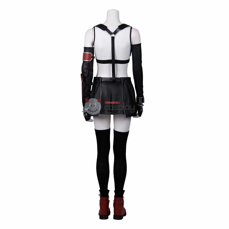 Tifa Costume Final Fantasy VII Remake Cosplay Costume Full Set 4 Tifa Costume Final Fantasy VII Remake Cosplay Costume Full Set - Image 4