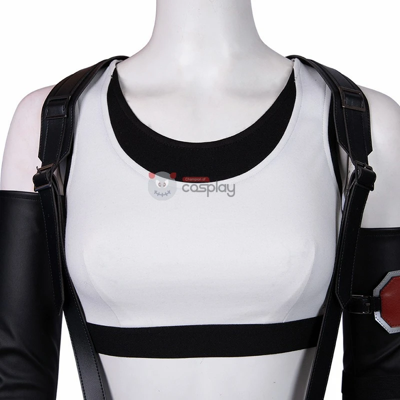 Tifa Costume Final Fantasy VII Remake Cosplay Costume Full Set 5 Tifa Costume Final Fantasy VII Remake Cosplay Costume Full Set - Image 5