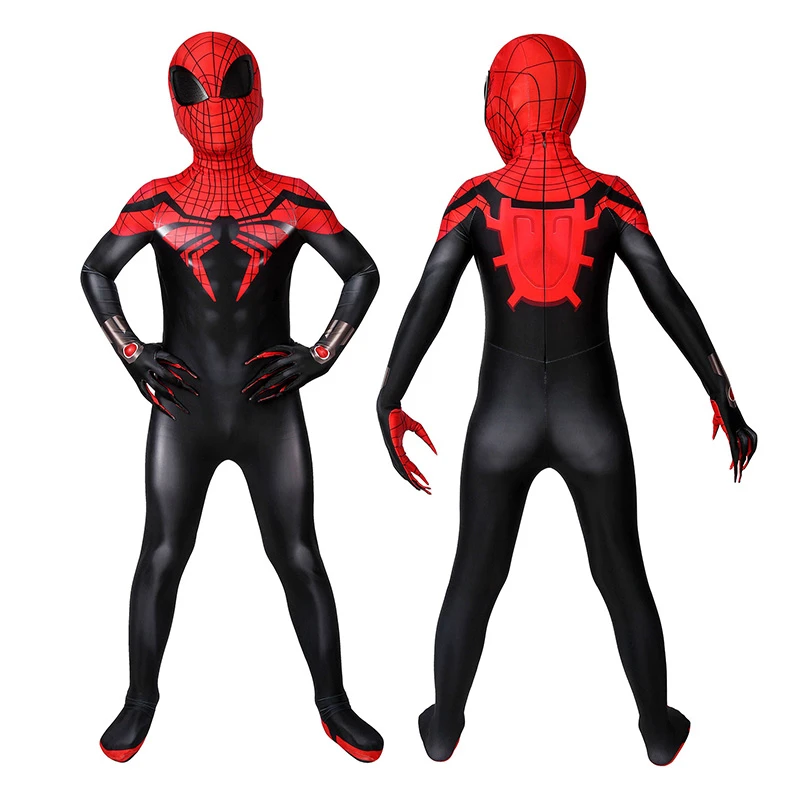 Kids Spider Man Costumes Spider-Man Superior Cosplay Costumes 1 Kids Spider Man Costumes Spider-Man Superior Cosplay Costumes