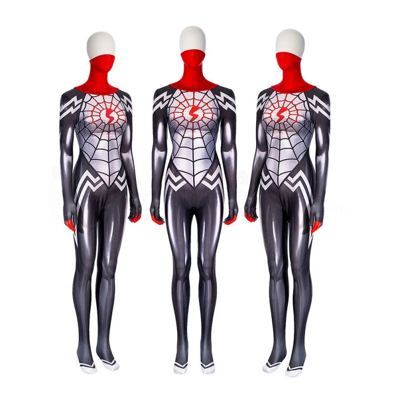Silk Cindy Moon Cosplay Costume Women Spider-Man Jumpsuit 2 Silk Cindy Moon Cosplay Costume Women Spider-Man Jumpsuit - Image 2