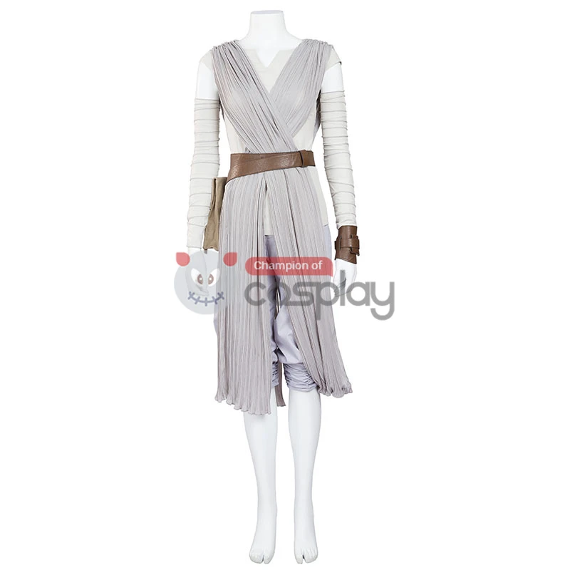 Star Wars Rey Cosplay Costume Upgraded Version 2 Star Wars Rey Cosplay Costume Upgraded Version - Image 2