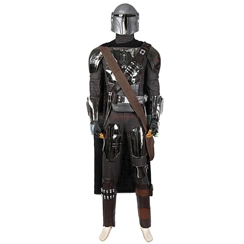 The Mandalorian Season 2 Cosplay Costume Halloween Outfit 2 The Mandalorian Season 2 Cosplay Costume Halloween Outfit - Image 2