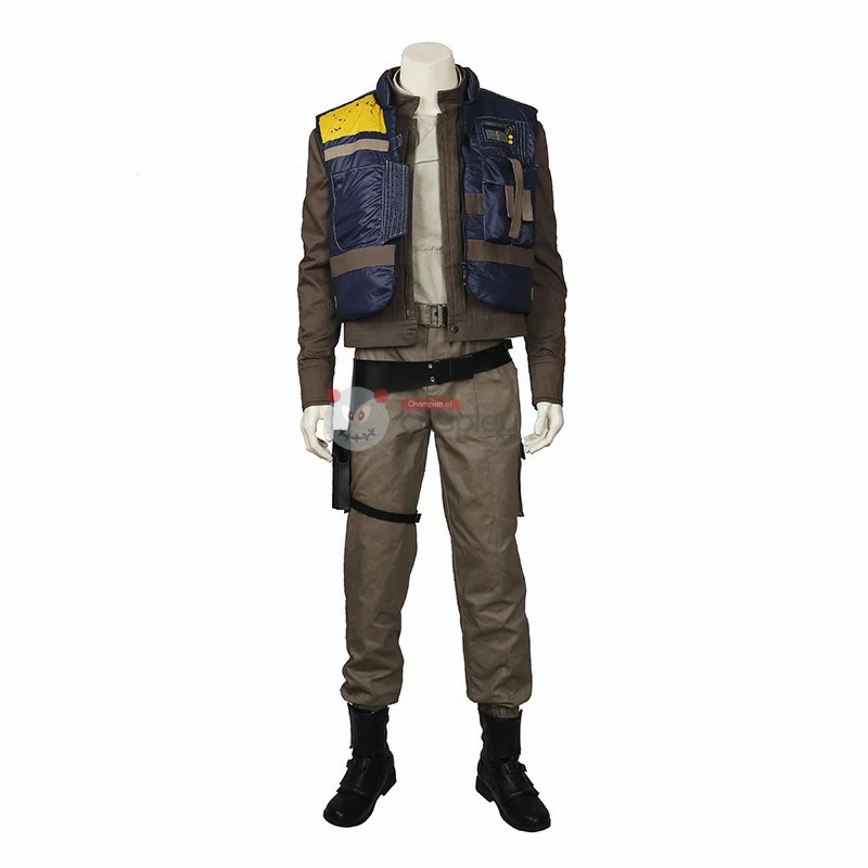 Rogue One A Star Wars Story Cassian Andor Halloween Cosplay Costume Full Suit 2 Rogue One A Star Wars Story Cassian Andor Halloween Cosplay Costume Full Suit - Image 2