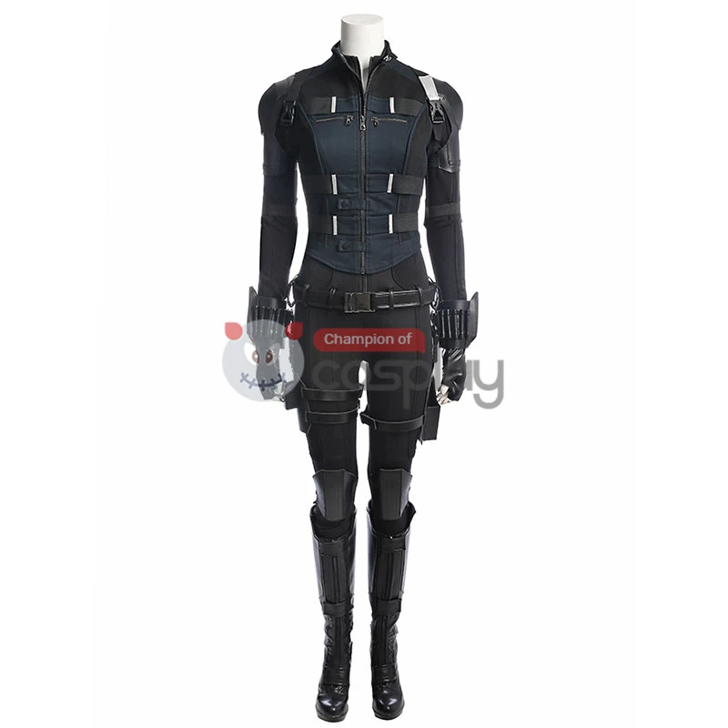 Black Widow Costumes Avengers Infinity War Cosplay Costume 2 Black Widow Costumes Avengers Infinity War Cosplay Costume - Image 2