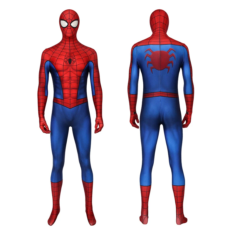 Spiderman Costume Spiderman PS4 Game Cosplay Costume 1 Spiderman Costume Spiderman PS4 Game Cosplay Costume