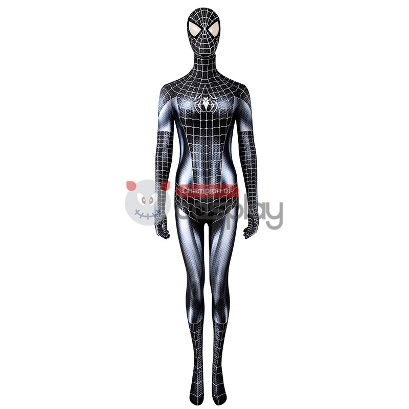 Spiderman Girls Jumpsuit Venom Spider Man Black Cat Woman Cosplay Costume 2 Spiderman Girls Jumpsuit Venom Spider Man Black Cat Woman Cosplay Costume - Image 2