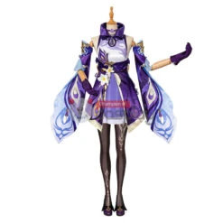Genshin Impact Cosplay Suit Keqing Costume 24 Genshin Impact Cosplay Suit Keqing Costume -Cosplay Clothing Store 1 800x800 29