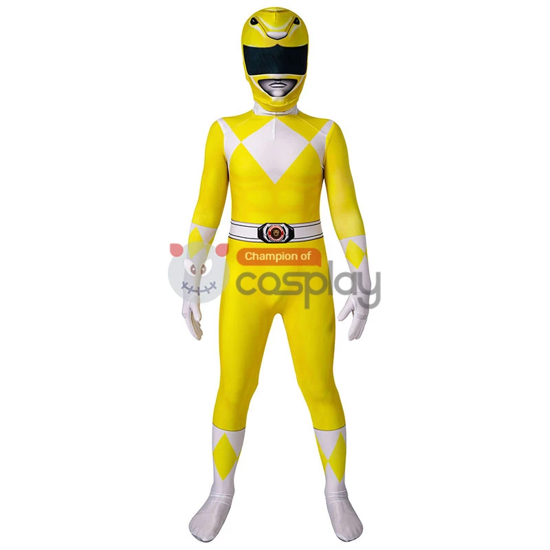 Ready To Ship For Kids Yellow Ranger Cosplay Costume 1 Ready To Ship For Kids Yellow Ranger Cosplay Costume