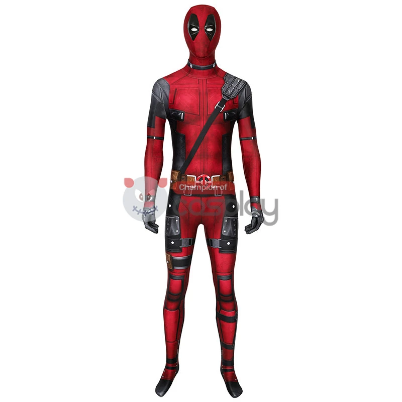 New Deadpool Wade Wilson Jumpsuit Cosplay Costume 2 New Deadpool Wade Wilson Jumpsuit Cosplay Costume - Image 2
