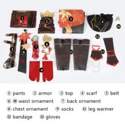 Genshin Impact Kaedehara Kazuha Cosplay Costume -Cosplay Clothing Store 10 800x800 123