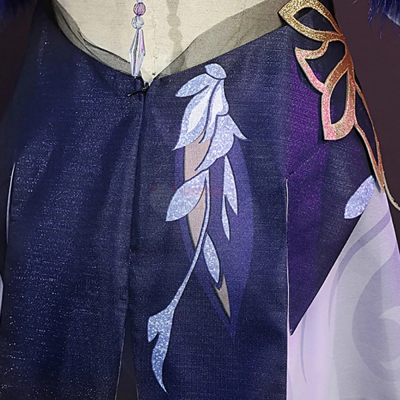 Genshin Impact Ningguang Orchid's Evening Gown Cosplay Costumes 10 Genshin Impact Ningguang Orchid's Evening Gown Cosplay Costumes - Image 10