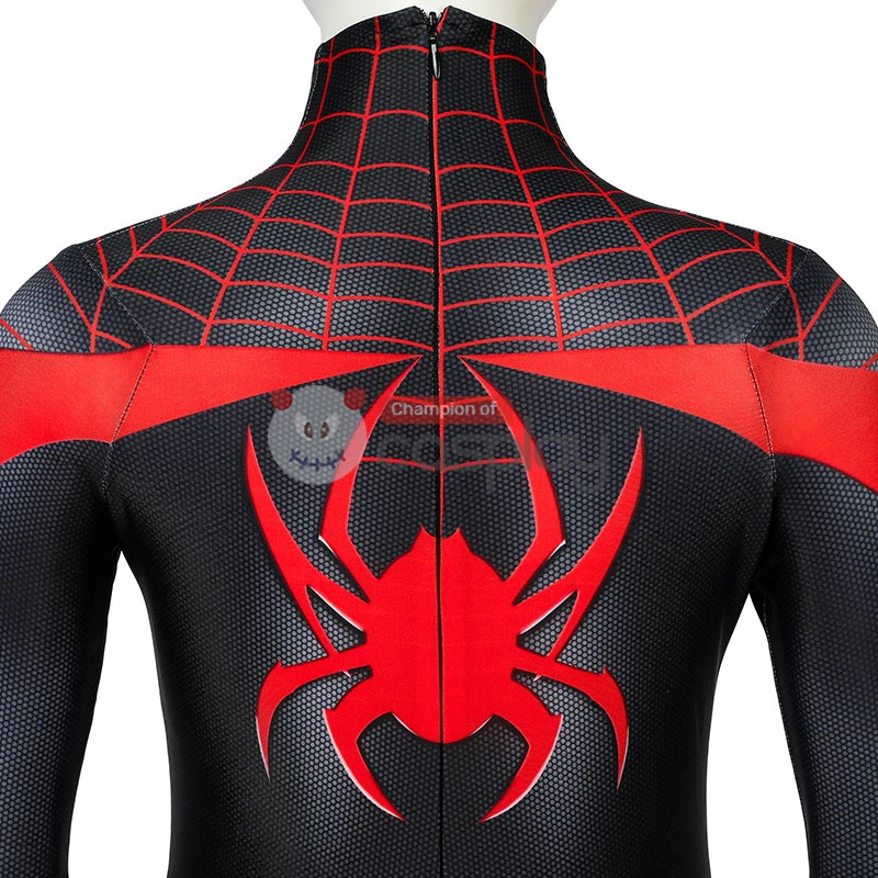 Kids Ultimate Spider Man Cosplay Costume Spiderman PS5 Miles Morales Jumpsuit 11 Kids Ultimate Spider Man Cosplay Costume Spiderman PS5 Miles Morales Jumpsuit - Image 11