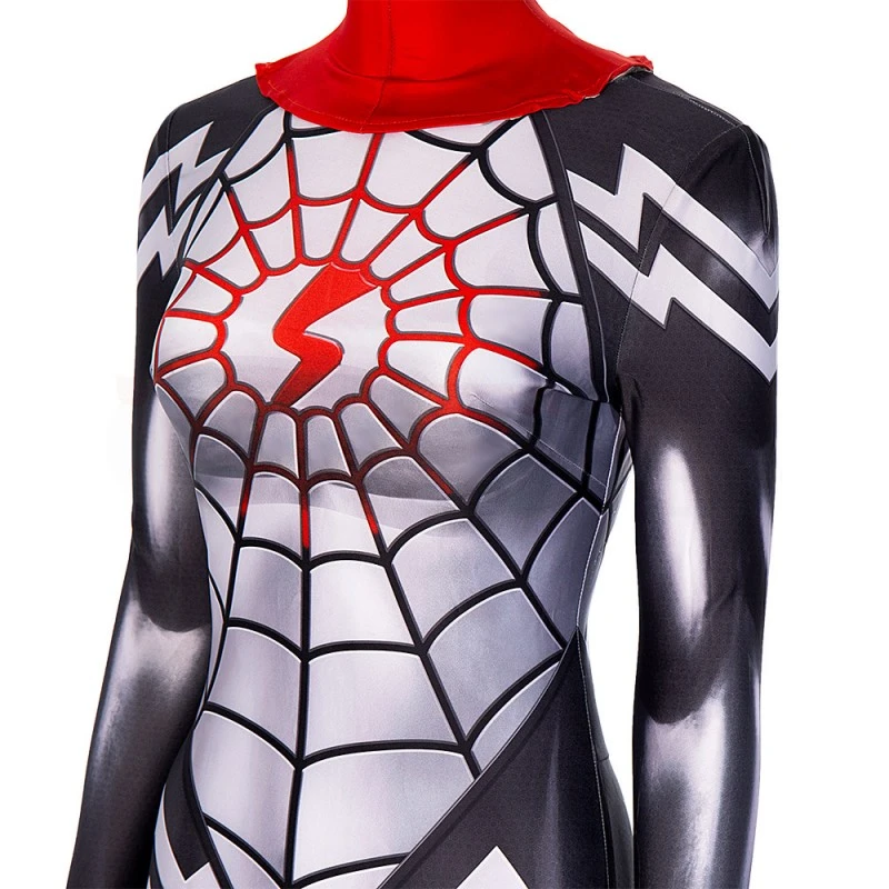 Silk Cindy Moon Cosplay Costume Women Spider-Man Jumpsuit 11 Silk Cindy Moon Cosplay Costume Women Spider-Man Jumpsuit - Image 11