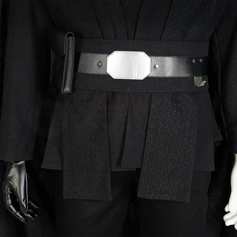 Star Wars The Mandalorian Luke Skywalker Black Cosplay Costumes 10 Star Wars The Mandalorian Luke Skywalker Black Cosplay Costumes - Image 10
