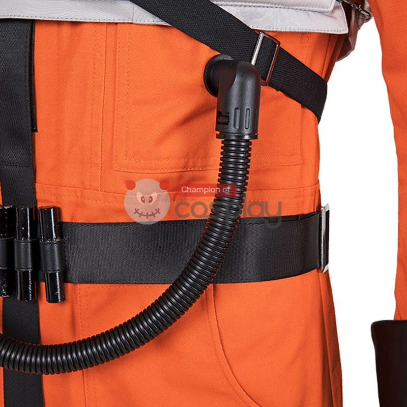 Star Wars Costumes Luke Skywalker X-Wing Pilot Fighter Cosplay Costume 12 Star Wars Costumes Luke Skywalker X-Wing Pilot Fighter Cosplay Costume - Image 12