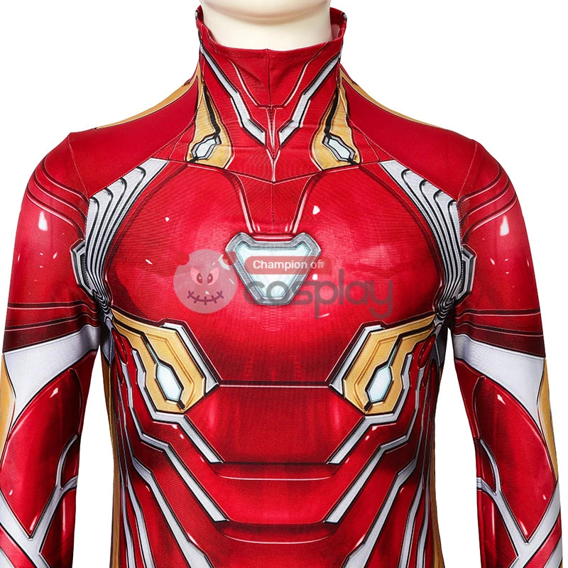 Iron Man Jumpsuit The Avengers Tony Stark Cosplay Costume For Kids 12 Iron Man Jumpsuit The Avengers Tony Stark Cosplay Costume For Kids - Image 12