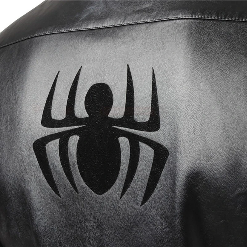 Spiderman Into The Spider-Verse Noir Cosplay Costume Spider-Man Suit 11 Spiderman Into The Spider-Verse Noir Cosplay Costume Spider-Man Suit - Image 11