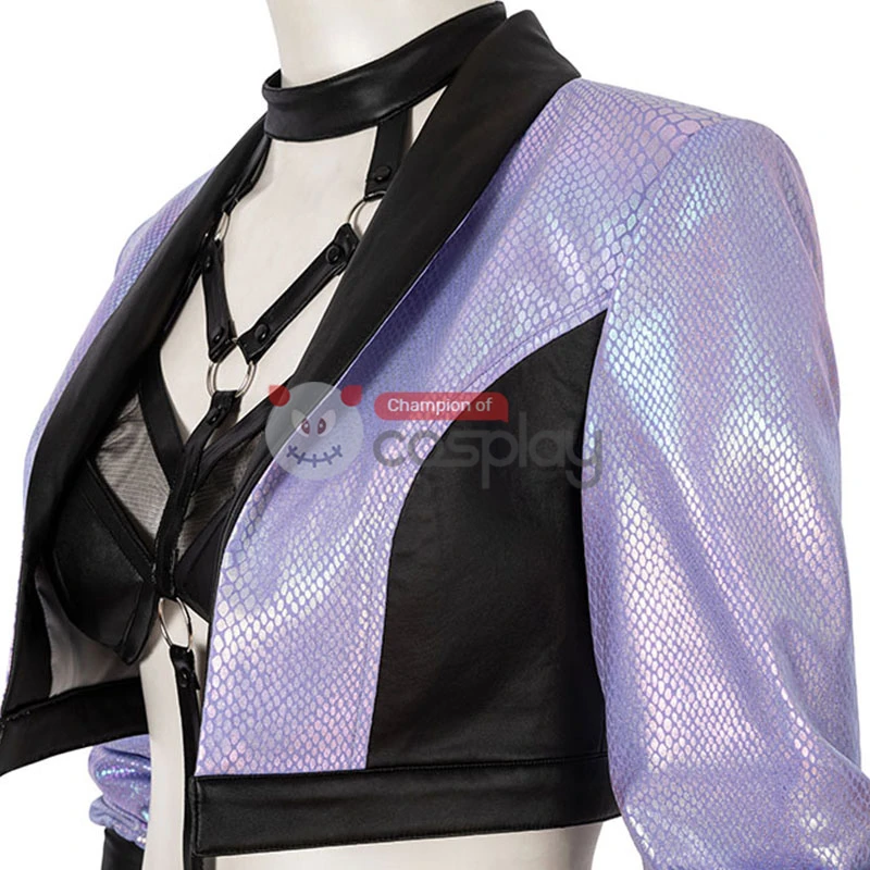 League Of Legends LOL 2020 S10 KDA All Out Evelynn Cosplay Costume 12 League Of Legends LOL 2020 S10 KDA All Out Evelynn Cosplay Costume - Image 12