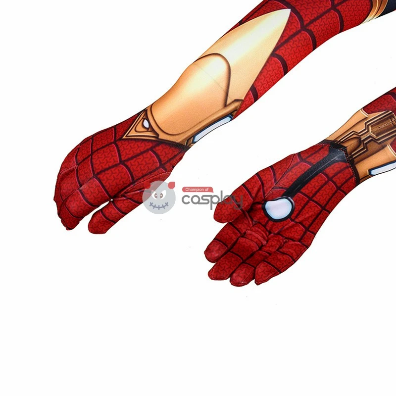 Kids Iron Spiderman Costume Avengers Endgame Spider-Man Peter Parker Cosplay Costumes 4 Kids Iron Spiderman Costume Avengers Endgame Spider-Man Peter Parker Cosplay Costumes - Image 4