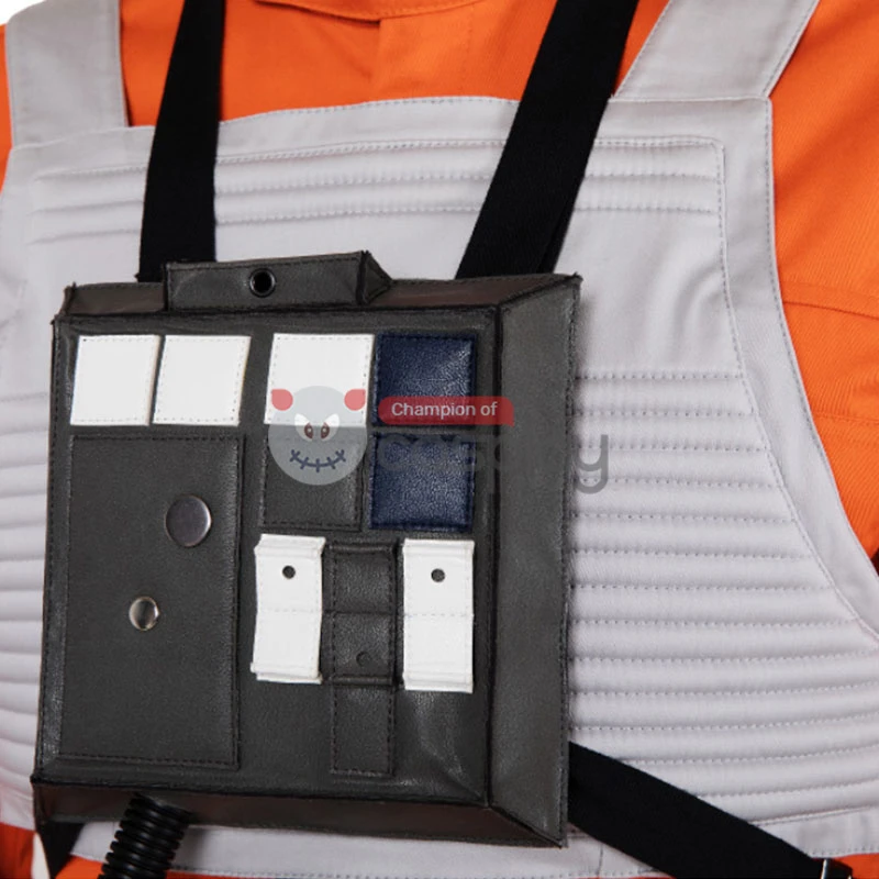 Star Wars Costumes Luke Skywalker X-Wing Pilot Fighter Cosplay Costume 13 Star Wars Costumes Luke Skywalker X-Wing Pilot Fighter Cosplay Costume - Image 13